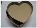 Hartdoos Papier machee Harten Dozen, H: 5+6,5+7,5 cm , 10+12,5+15 cm , 3 Stuk 
