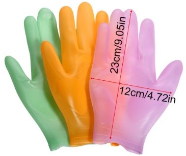 Hoge Kwaliteit Herbruikbare Siliconen Handschoenen Voor Diy Epoxyhars, wax, zeep etc Makkelijk te reinigen