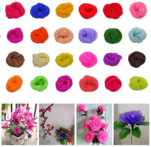 Nylon Smaragd 42 voor het maken van bloemen PAKje van 5 voor het maken van bloemen