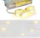 LED Lampje Warmwit 40 lampjes met timer Excl 2x AA batterij