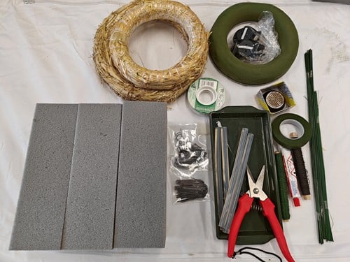 Kerstpakket startpakket hobby en bloemschikken basis 57,50