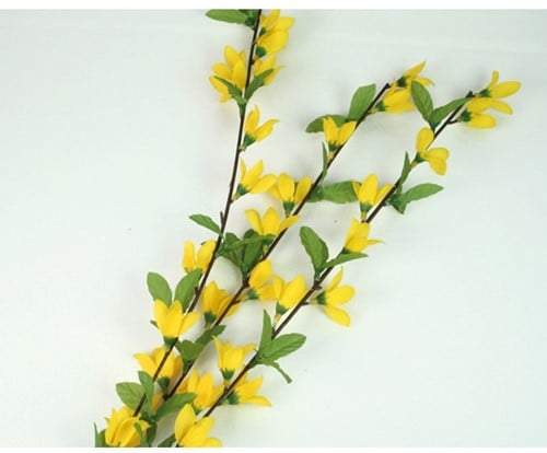 Forsythia Kunsttak 70 cm met ca. 30 bloemen