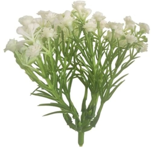 Gipskruid Cluster 10 cm Kunstbloem zak ca. 24 stuks