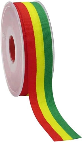 [A-024443] Carnaval vlag 25mm rol 20m vlag