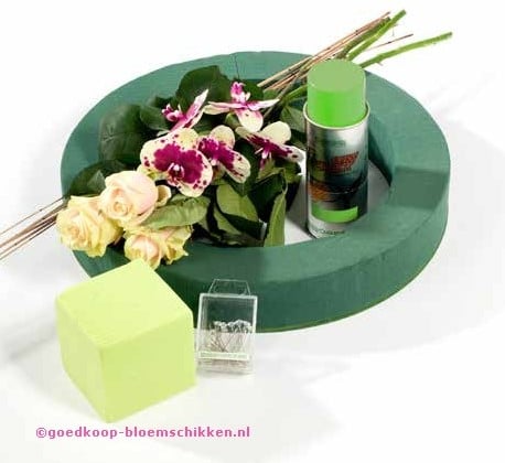 [A-003586] OASIS® Naylorbase Ring oase voor verse bloemen 40 cm
