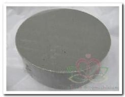 [A-017063] Taart Droogschuim SEC 15x5 cm Cake voor droog en kunstbloemen