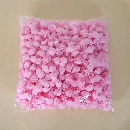 [A-023182] Foamroos Lia voor Rose Bear Roze Los 3,5 cm 50 stuks