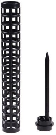 [A-024369] Mosstok Zwart om te vullen met veenmos planten totem enkel