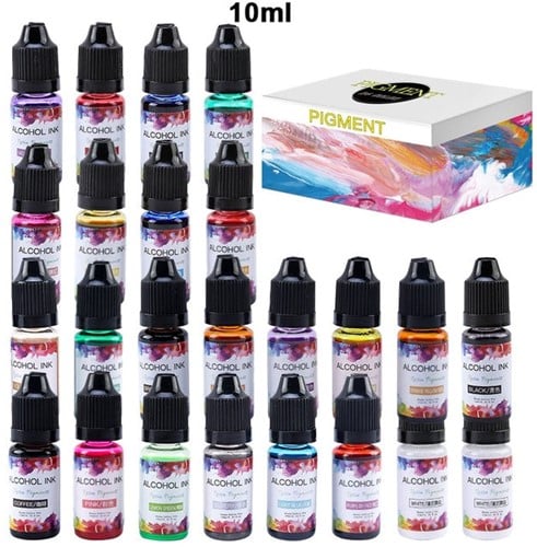 [A-024169] Pigment Resin Alcohol inkt kleurstof Rood