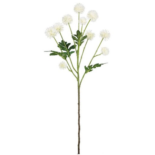 [A-028052] Pom Pom Ivory 61 cm per stuk