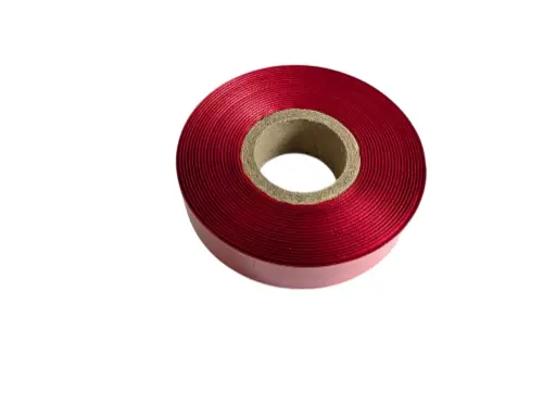 [A-028085] Zijdenlint Lintprinter Rood 15mm 25 meter