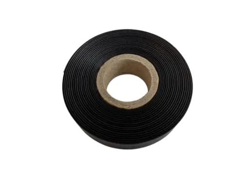 [A-028086] Zijdenlint Lintprinter Zwart 15mm 25 meter